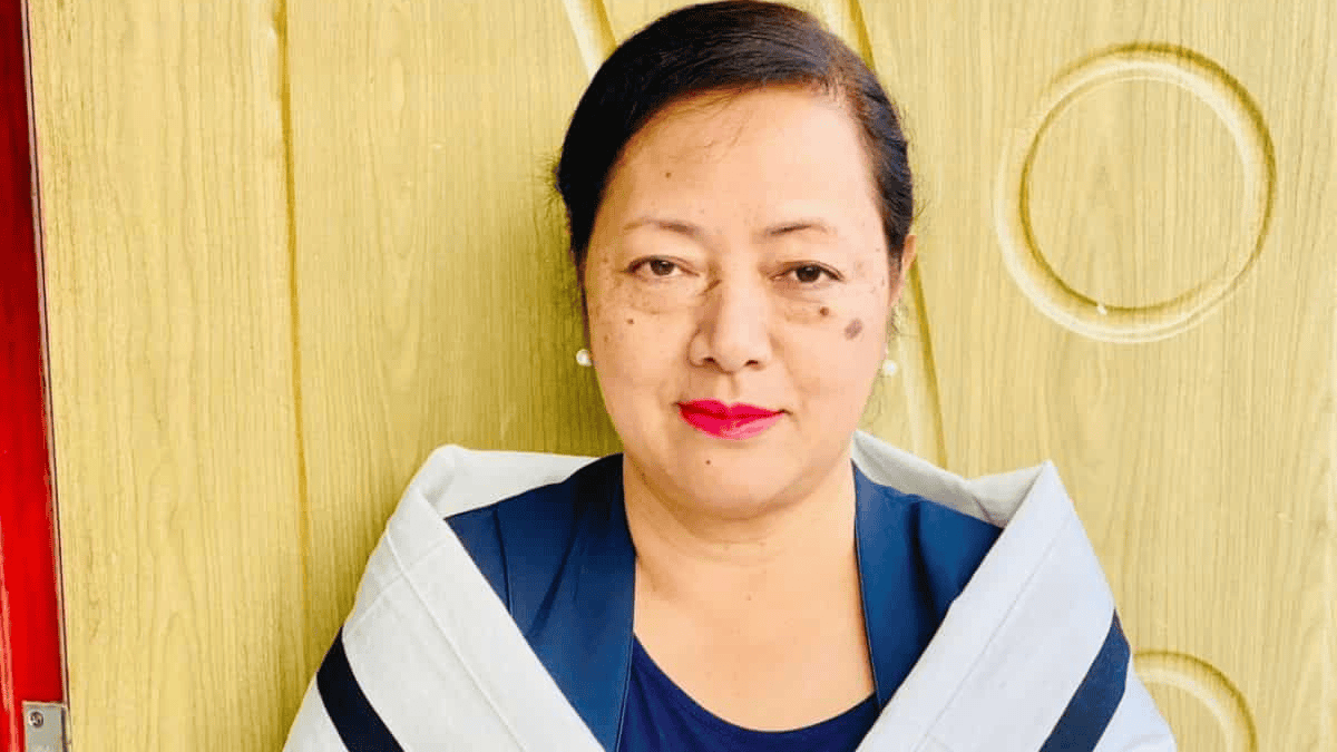 Salhoutuonuo Kruse politician from Nagaland