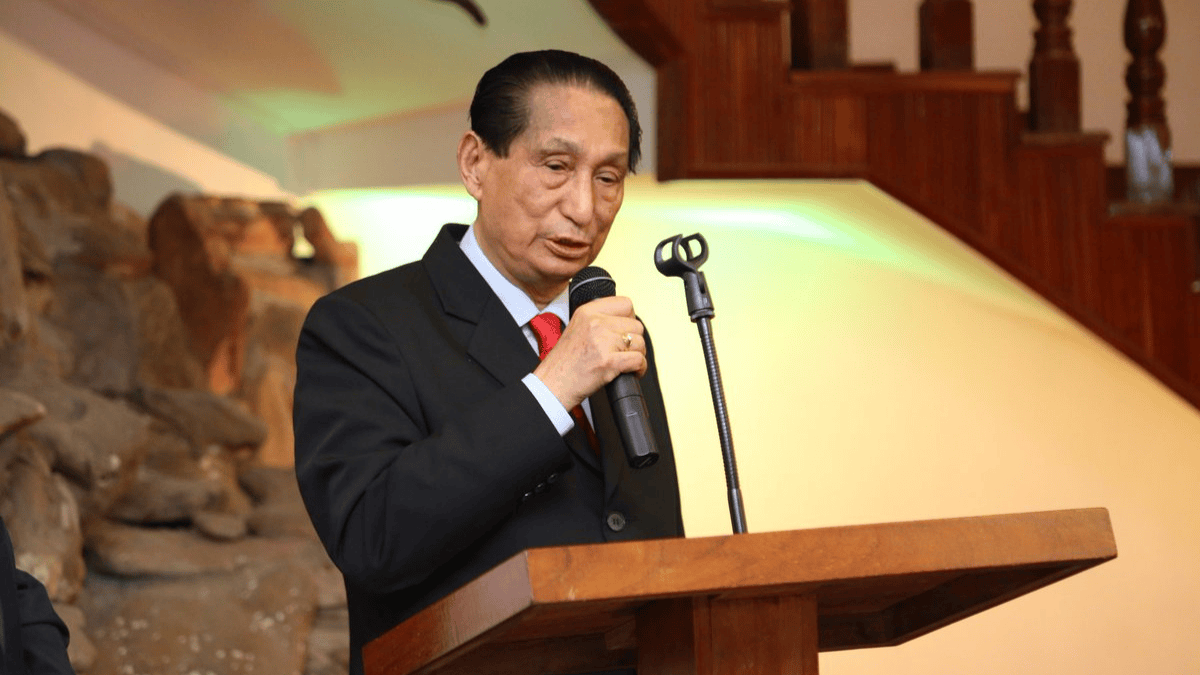 S. C. Jamir former Chief Minister of Nagaland